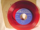 Vtg Red Vinyl THE CROWS RAMA 45RPM GEE I LOVE YOU SO A+