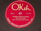 King Oliver Jazz Band on OKEH 78 RPM Label