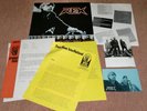 REK - R.E.K. 1 / LP 1983 + 3 INFO-BLÄTTER, PHOTO, POSTK