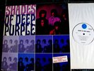 RARE CLEAN 1968 WHITE LABEL PROMO DEEP PURPLE 1st  HUSH