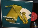 CHARLIE PARKER Memorial Savoy RVG deep groove LP