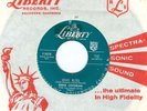 Liberty record Eddie Cochran One Kiss