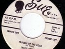 blues DEMO 45 JACKIE BRENSTON & IKE TURNER  Up The Road