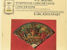 Mozart Symphonie Concertante Ristenpart Erato STE 50262