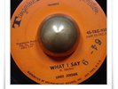 Louis Jordan What I Say R&B MOD SOUL POPCORN 45 HEAR