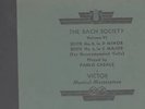 CASALS - BACH: SUITES 2 & 3 FOR UNACC CELLO - 6 78 SET