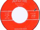 STANLEY JAMES Cajun Rocker Alligator Man 1962 APACHE 45