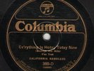 78 RPM California Ramblers Columbia 380-D in E-