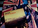 1971 CACTUS ONE WAY + BIG POSTER Hard LOUD Blues psych