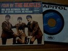45 Record FOUR BY THE  BEATLES ...CAPITOL
