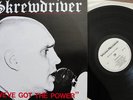 SKREWDRIVER Lp on viking records we've got the power oi
