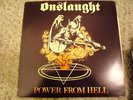Onslaught Power From Hell LP Original Pushead Sacrilege