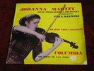 Columbia 33CX 1165 Johanny Martzy Brahms Violin Cto