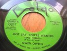 Gwen Owens - Just Say Youre Wanted - Velgo