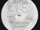 RIKKI ILILONGA Angel Black RARE Zambia private folk 45