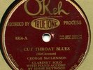 Okeh 8314 GEORGE McCLENNON Cut Throat Blues E- 1925