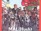 ROCKABILLY  45. JOHNNY HALLYDAY. MAL (HUSH) TRIUMPH