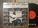 MISSISSIPPI JOHN HURT LP FOLKSONGS & BLUES PIEDMONT NM