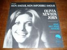 OLIVIA NEWTON JOHN : Mon amour RARE 75 FRENCH SUNG 45