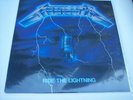 METALLICA LP RIDE THE LIGHTNING METAL ROCK MEGAFORCE