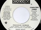 rare Modern Soul Boogie 45 DEEP HEAT precious woman