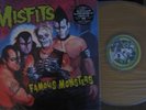 MISFITS Famous Monsters YELLOW LP OOP balzac samhain