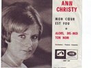 ANN CHRISTY, rare  45, Mon Coeur Est Fou