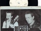 OUTCASTS RARE punk vinyl 45 N/Mint