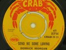 SEND ME SOME LOVING -Give Me Back / DERRICK MORGAN Crab
