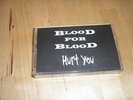 BLOOD FOR BLOOD Hurt You original 1995 demo tape