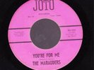   TEXAS gARAGE THE MARAUDERS rARE JOTO-101 45  
