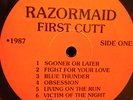 RAZORMAID FIRST CUTT  RARE PRIVATE 1987 HEAVY METAL OOP
