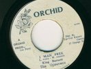 KING BURNETT-I MAN FREE-ORCHID-RARE MINT REGGAE 45 7