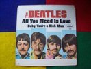 Beatles 45 Capitol All You  Need Is Love  P/Sleeve