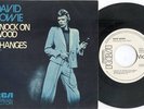 DAVID BOWIE  45 Spain PROMO WL PS  Knock on Wood   MINT
