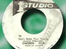 CHOSEN FEW- DON'T BREAK YOUR PROMISE- STU. ONE- EX++?