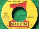 Old HORACE ANDY- OH LORD WHY LORD- STUDIO ONE- NM-??
