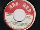HEPTONES-MYSTERY BABYLON-listen- UPSETTER-REGGAE 45 7