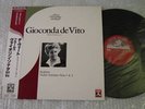 GIOCONDA DE VITO TOSHIBA/GR FINAL PRESS BRAHMS SONATAS