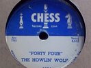 HOWLING WOLF: FORTY FOUR CHESS 78 rpm RARE