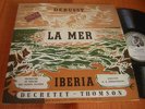 RARE FRENCH DUCRETET / DEBUSSY la mer INGHELBRECHT