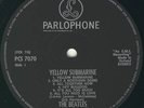 BEATLES Yellow Submarine EXPORT LP on PARLOPHONE LABEL