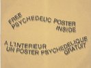Free Psychedelic Poster Inside -Original 1968 LP Canada