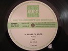 BBC TRANSCRIPTION LP OF 25 YEARS OF ROCK PT 2 1967 - 68
