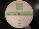 BBC TRANSCRIPTION LP OF 25 YEARS OF ROCK PT 1 1969 - 70