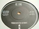 U2 fire UK ORIG 1981 45 RARE 1 SIDED ISLAND RARITY#MINT