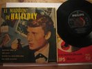 JOHNNY HALLYDAY TOP RARE SPAIN 1963 EP W/INNER SLEEVE