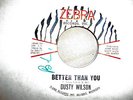 DUSTY WILSON-----BETTER THAN YOU-----ZEBRA---listen