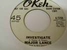 MAJOR LANCE - Investigate - US OKEH Original Demo