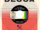 JOHNNY CASWELL soul 45 “You Don’t Love Me Anymore” NM